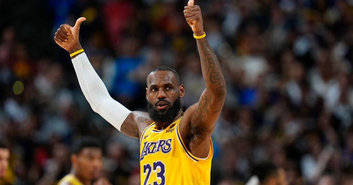 LeBron James extends his record of inclusions in the NBA's ideal team