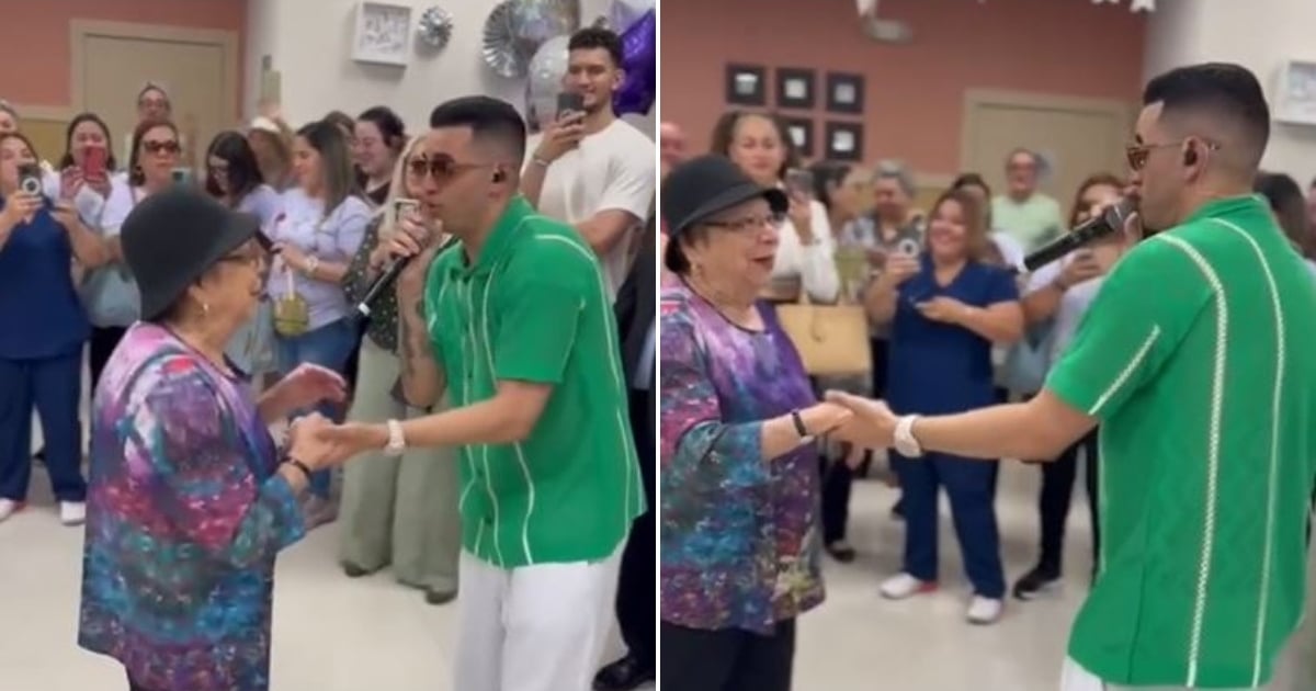 Lenier Mesa surprises a group of ladies in Miami by singing "How do I pay you" for Mother's Day
