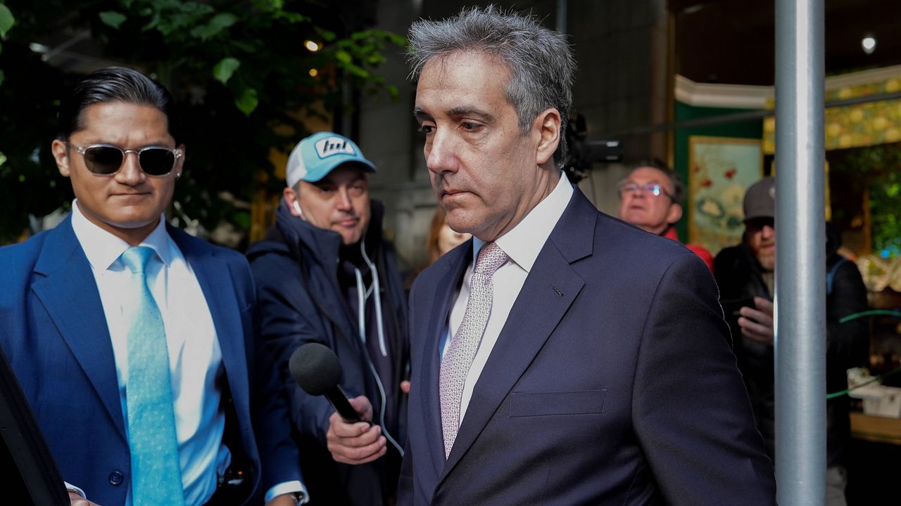 Michael Cohen testifies in the trial against Donald Trump
