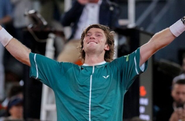 Rublev completes comeback to win in Madrid
