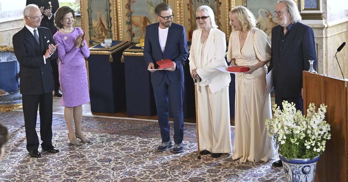 Sweden honors the musical career of the group ABBA
