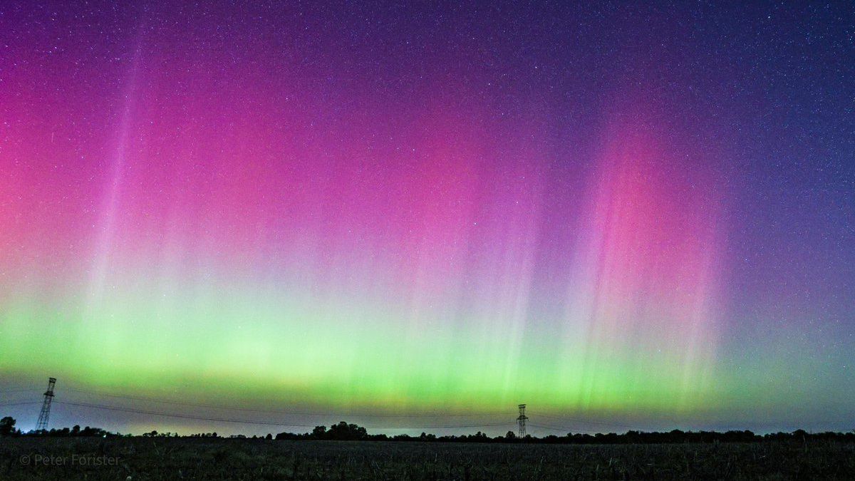 The Aurora Borealis phenomenon can be seen from the United States
