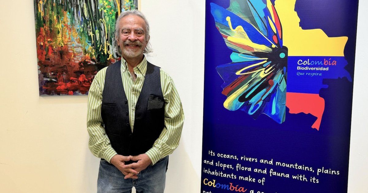 The painter Edgard Bernal affirms that Miami is part of his heart
