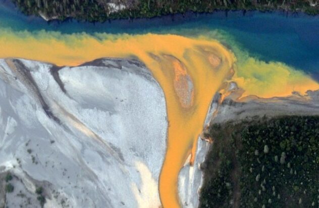 Why Alaska's rivers have started turning orange
