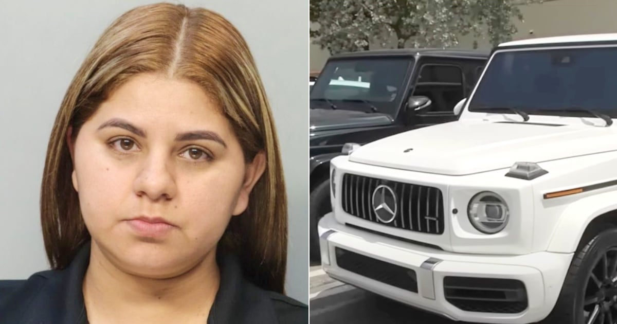 Woman arrested in Miami for registering stolen high-end vehicles with false plates
