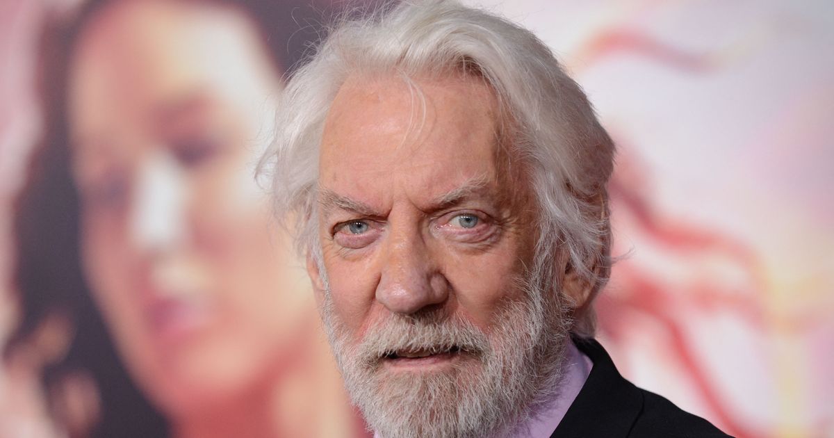 Actor Donald Sutherland, a chamelenic giant born in Canada
