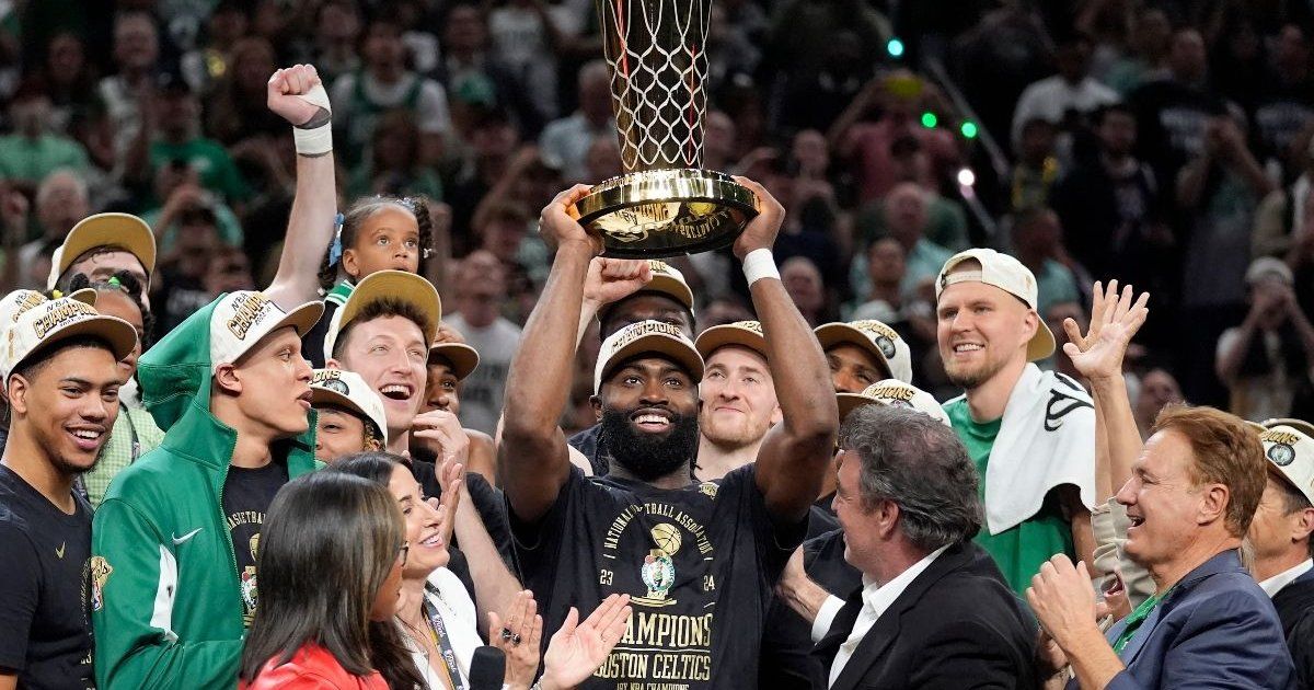 Celtics win a new NBA ring by beating the Mavericks