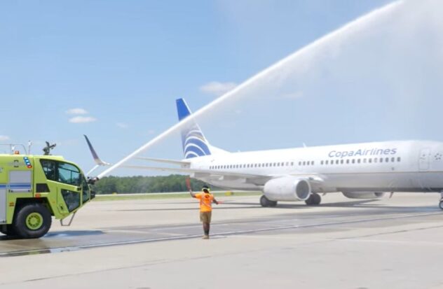 Copa Airlines inaugurates route from Panama to North Carolina
