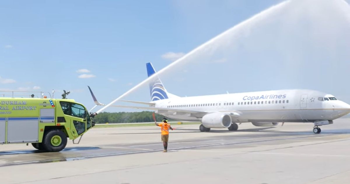 Copa Airlines inaugurates route from Panama to North Carolina