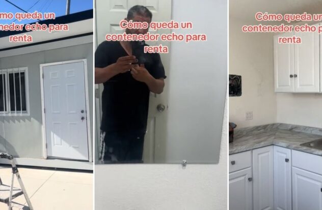 Cuban converts a trailer into a rental home in Miami and shows the result
