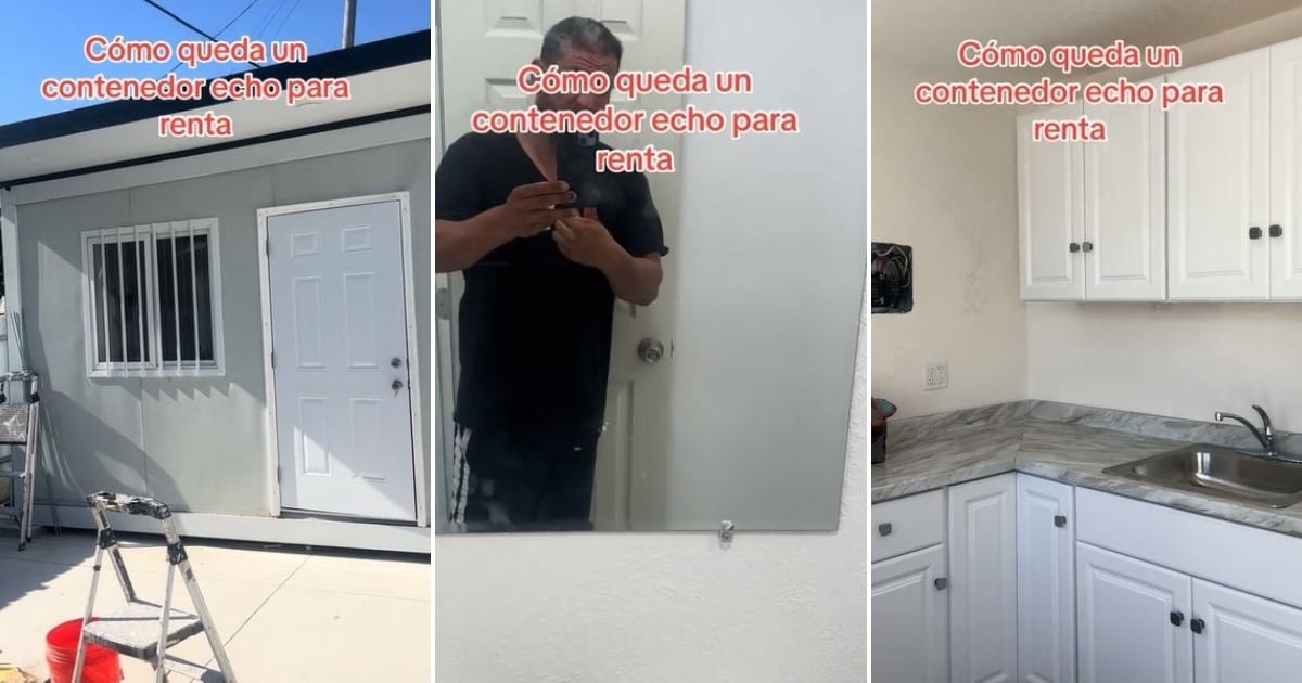 Cuban converts a trailer into a rental home in Miami and shows the result