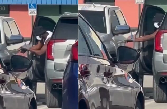 Cuban records attempted car theft in broad daylight in Miami

