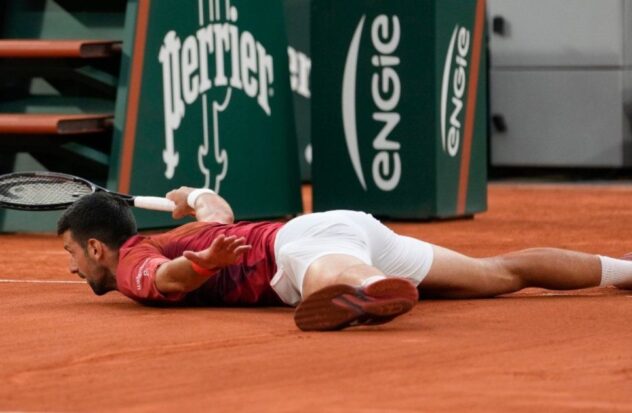 Djokovic survives injuries and advances at Roland Garros
