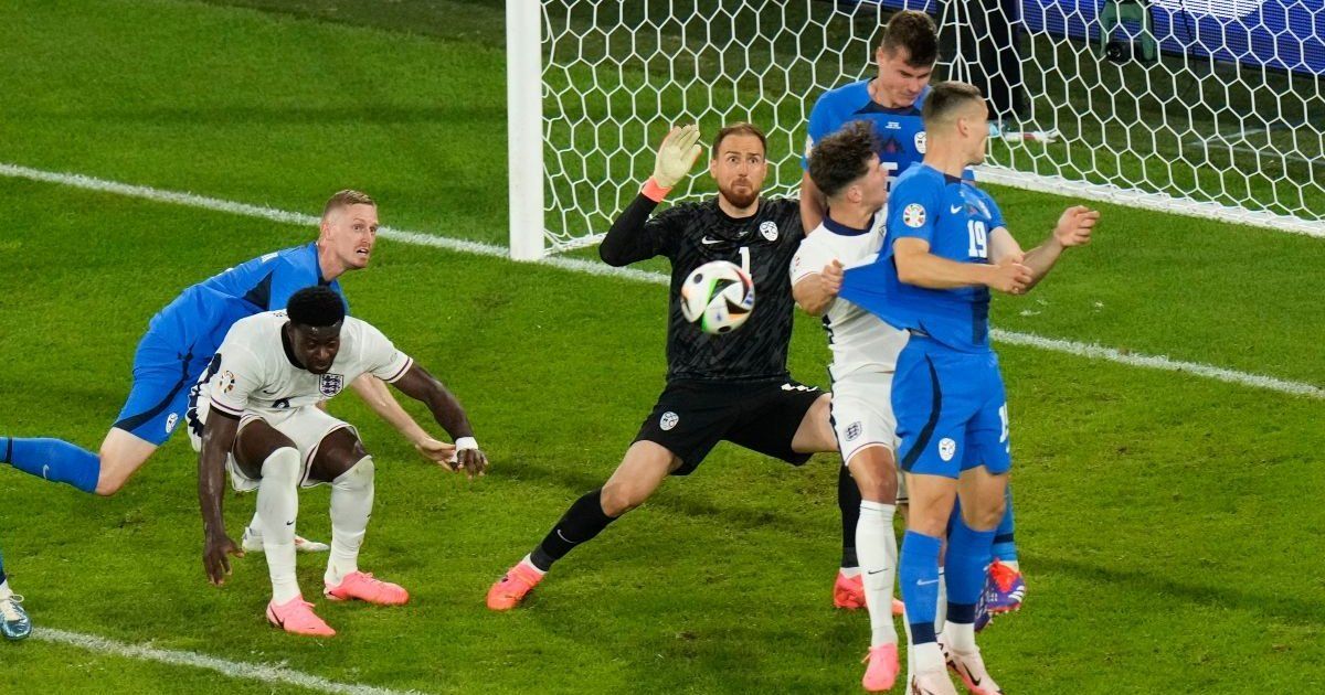 England and Slovenia negotiate a tie and advance to the round of the Euro