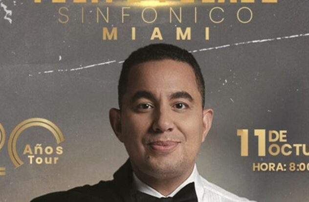 Felipe Pelez confirms concert in Miami to celebrate 20 years of career
