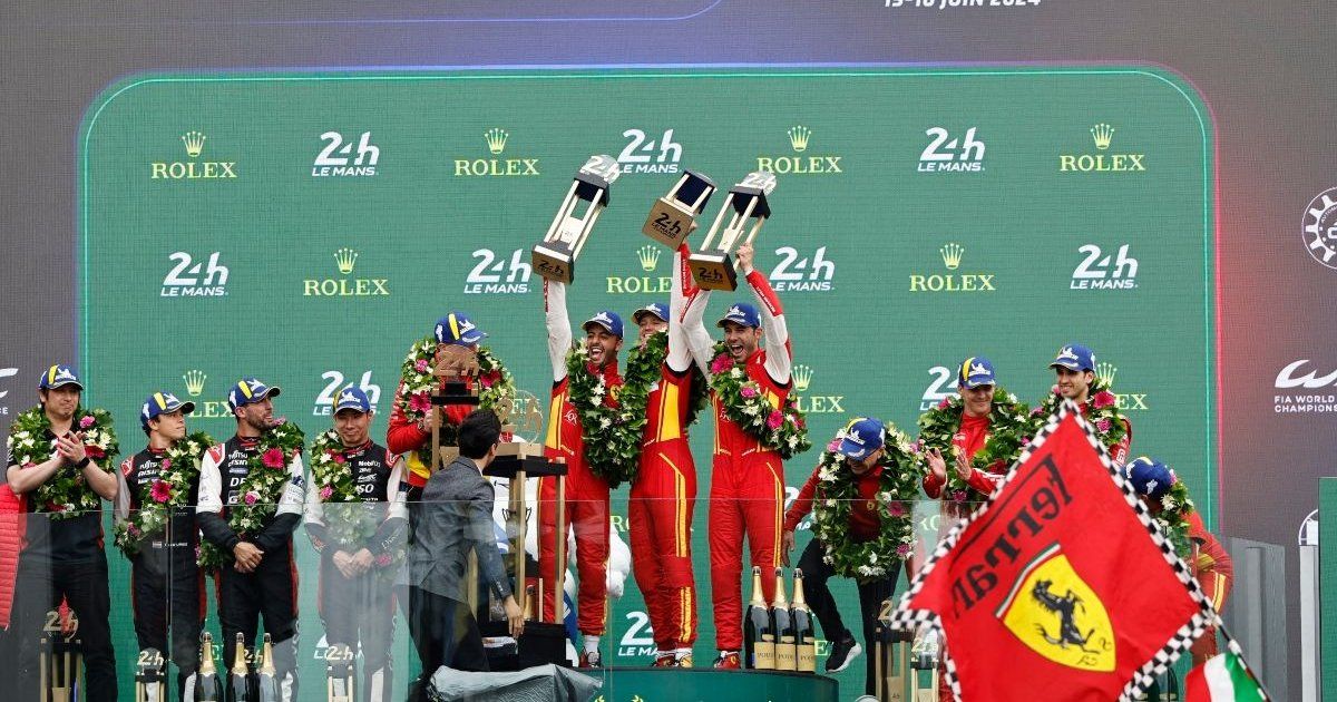 Ferrari leaves late drama behind to win the 24 Hours of Le Mans again
