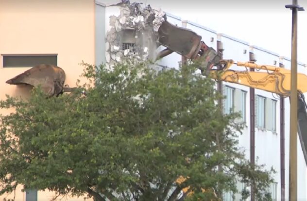 Florida school where 17 people died in 2018 shooting demolished
