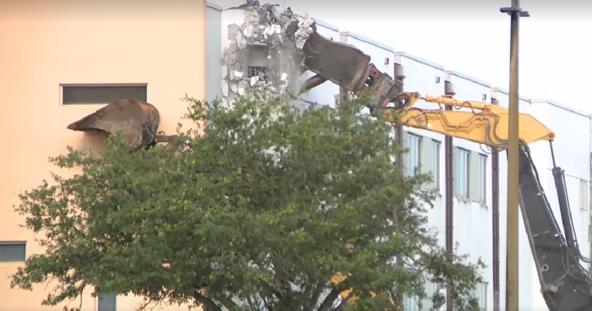 Florida school where 17 people died in 2018 shooting demolished
