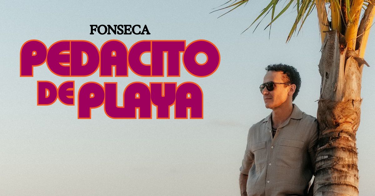 Fonseca premieres Pedacito de playa to the rhythm of merengue
