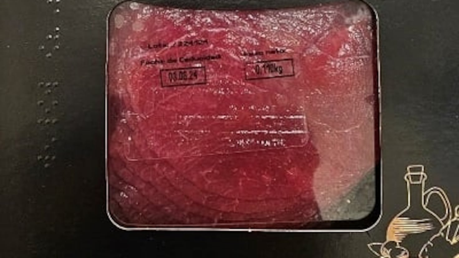 Food alert: salmonella detected in a carpaccio from Spain
