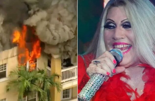 "I have lost everything," says Marie Antoinette after a fire in the building where she lived in Miami
