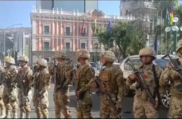 La Paz regains calm after failed military coup
