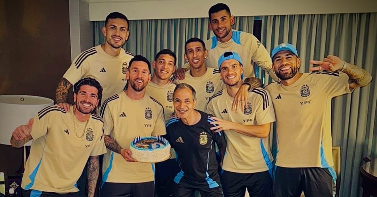Leo Messi celebrates his 37th birthday with the Argentine team
