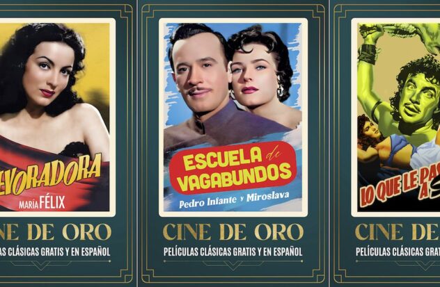 More than 100 films from the Golden Age of Mexican Cinema by Canela TV
