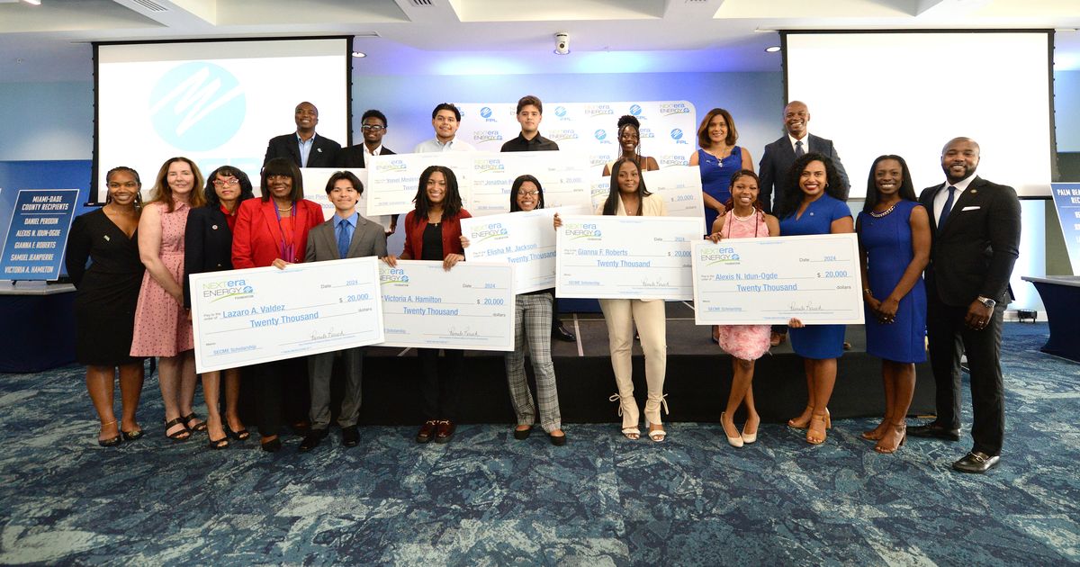 NextEra Energy scholarship awarded to ten students from South Florida
