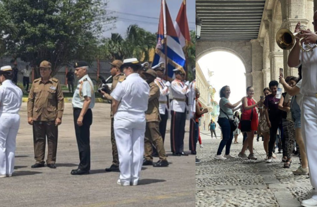 The Royal Canadian Navy dances conga in Cuba during deterrence visit
