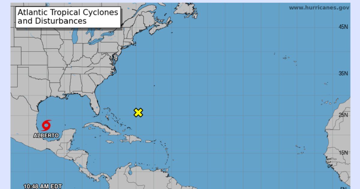 The first tropical storm of the 2024 season forms and is called Alberto