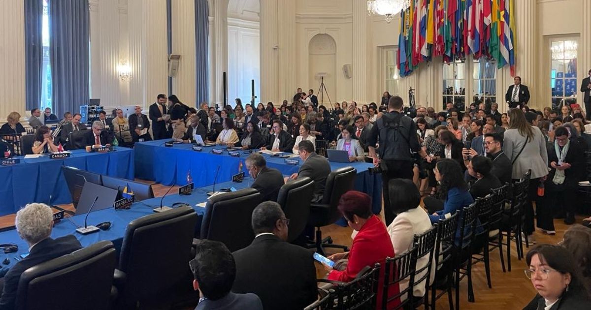 They are preparing a draft resolution in the OAS against the Nicaraguan regime
