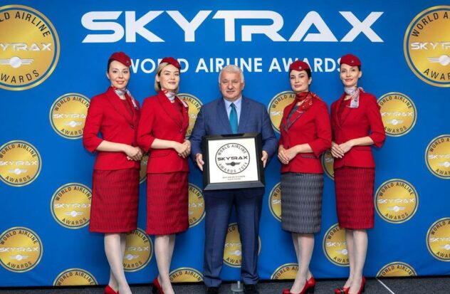 Turkish Airlines is recognized as the best airline in Europe
