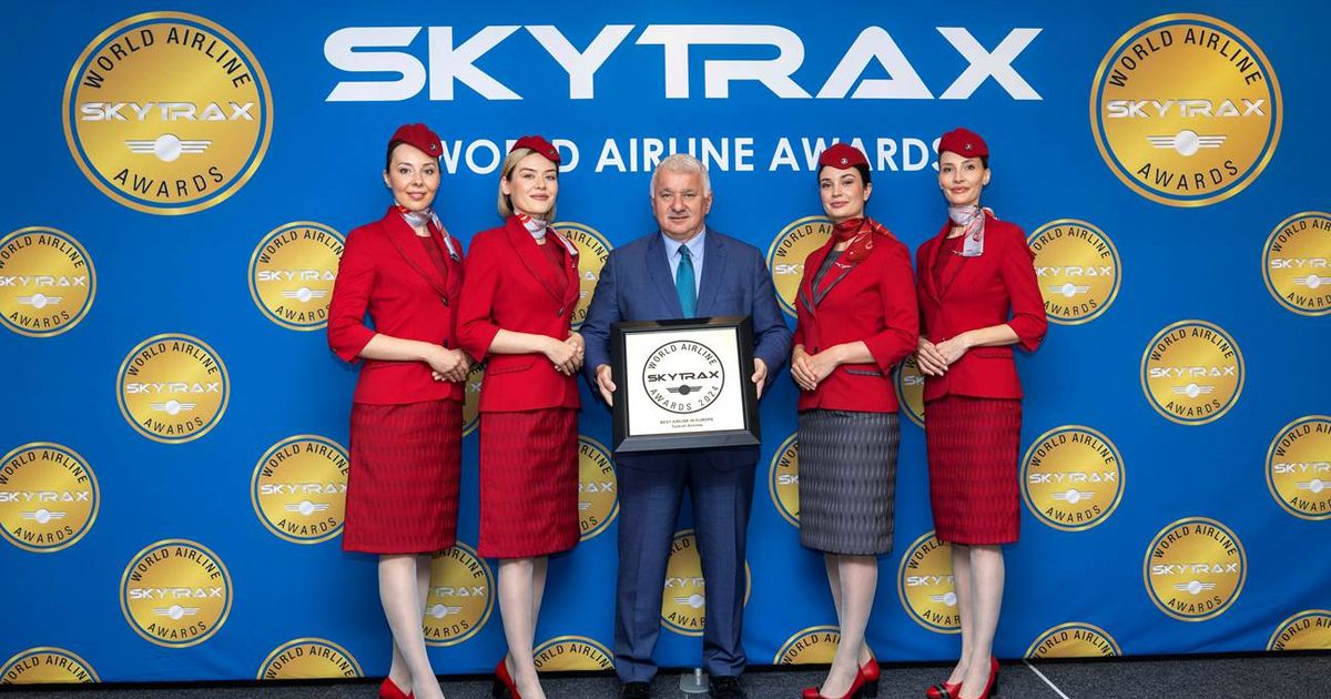 Turkish Airlines is recognized as the best airline in Europe

