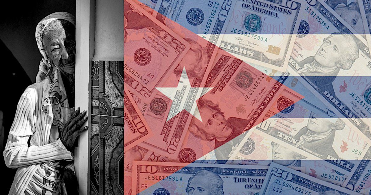 Who benefits from the instability of the dollar in Cuba?
