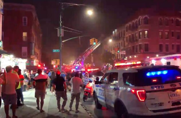 13 injured in fire at building in Sunset Park, Brooklyn
