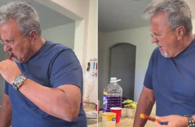 A Cuban's reaction to trying his daughter-in-law's Mexican sweets goes viral: "I can't"
