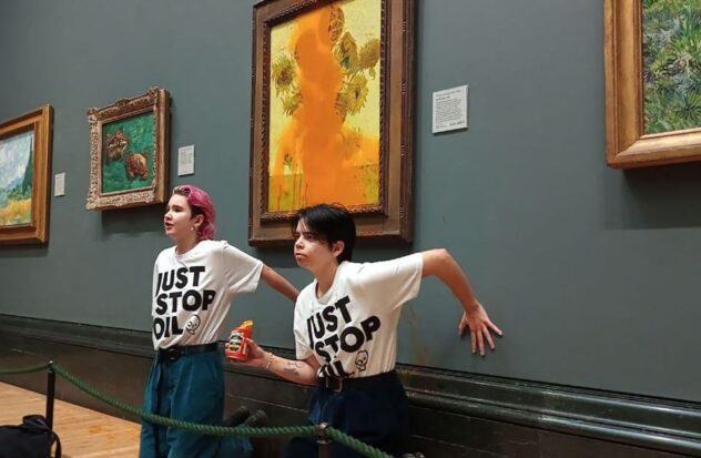 Activists found guilty of throwing soup at Van Gogh painting
