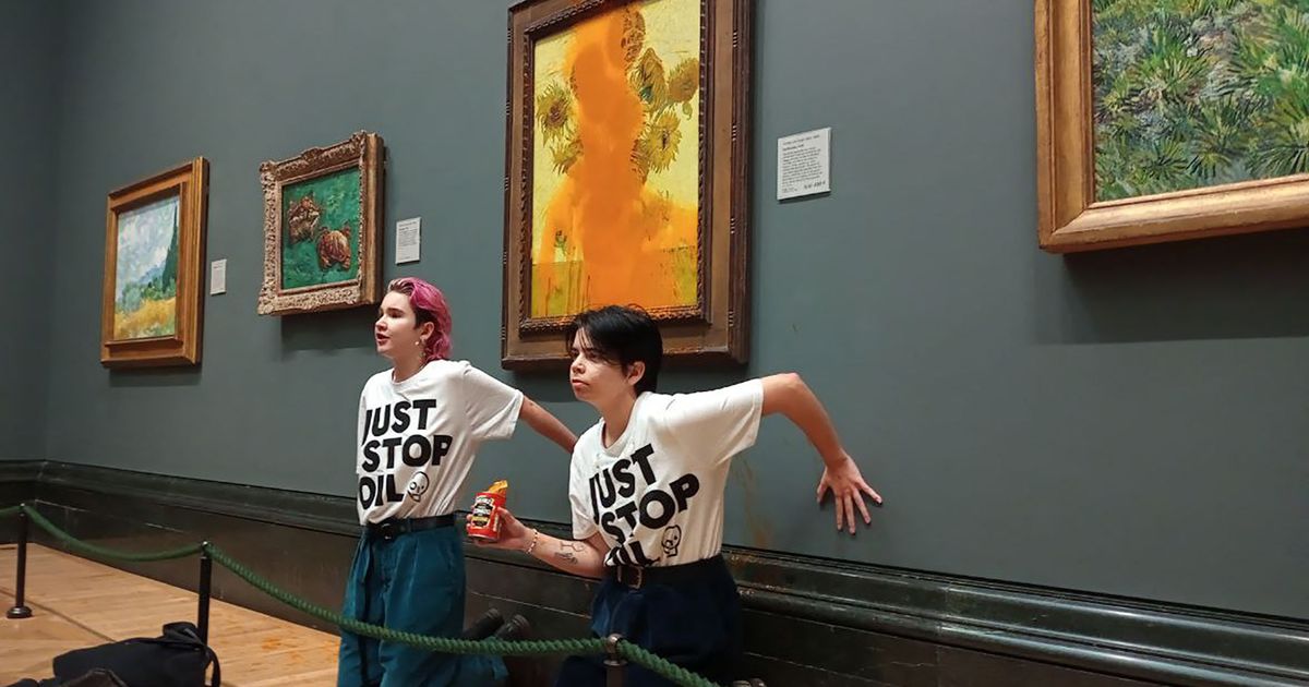 Activists found guilty of throwing soup at Van Gogh painting