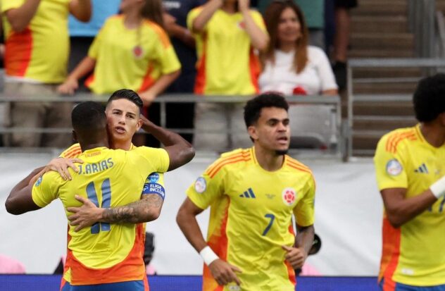 Colombia beats Panama 5-0 and advances to the Copa America semi-finals
