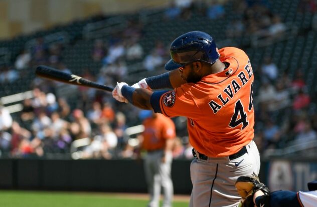 Cuban Yordan Alvarez hits the cycle for the first time in his MLB career
