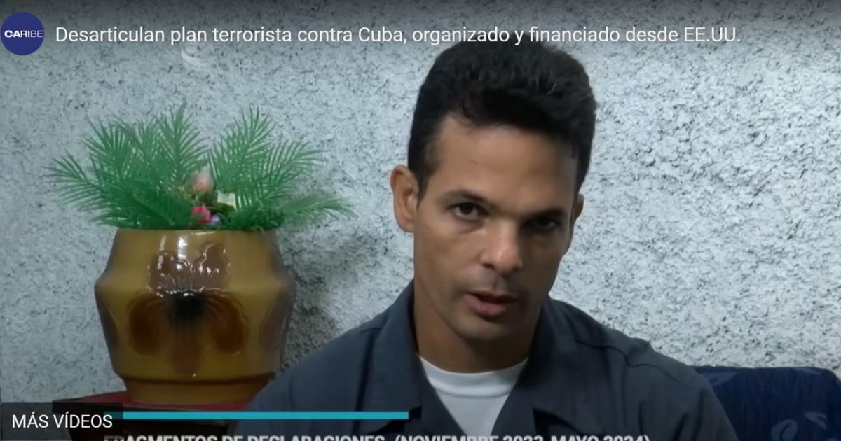Dictatorship publishes alleged statement by a Cuban resident of the US for introducing weapons into the island