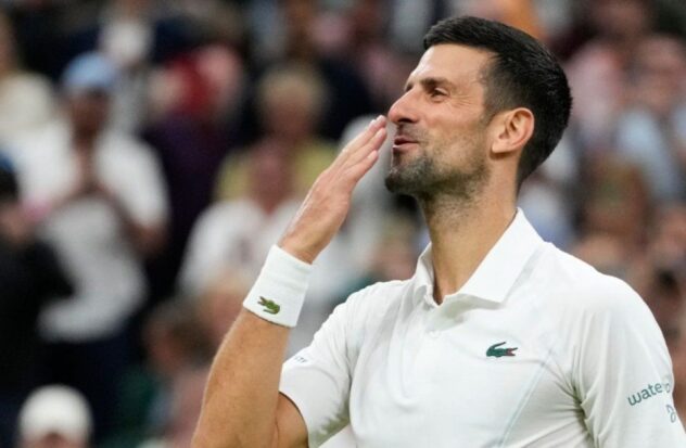 Djokovic reaches Wimbledon semi-finals without playing
