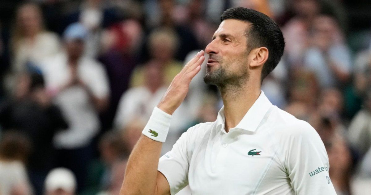Djokovic reaches Wimbledon semi-finals without playing