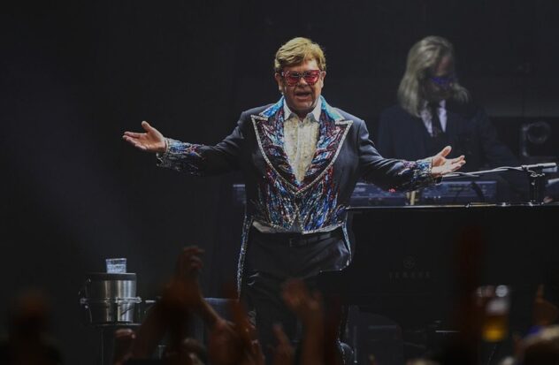 Elton John auctions off personal items to raise funds for his foundation
