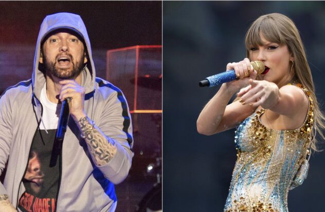 Eminem's album dethrones Taylor Swift's on Billboard 200 chart
