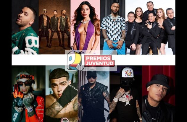 First submissions confirmed for Premios Juventud 2024
