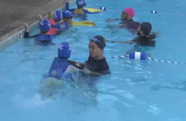 Free swimming program launched in Jackson Heights
