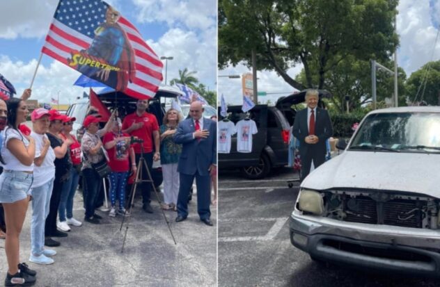 From Hialeah, caravan heads to Mar-a-Lago in support of Trump

