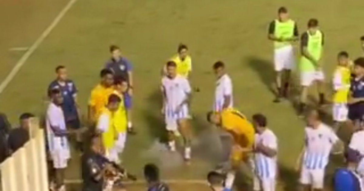 Goalkeeper injured by police gunshot in Brazil game